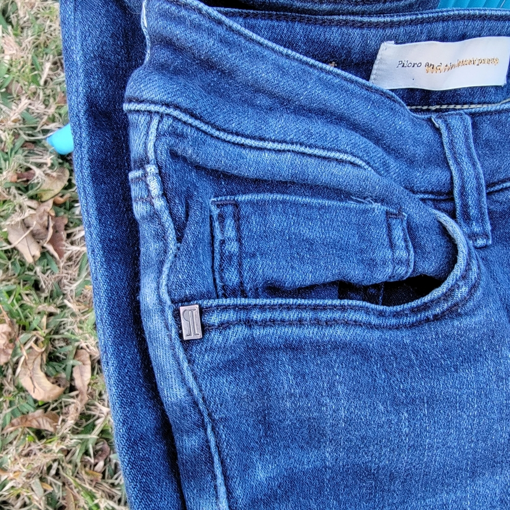 Pilcro Anthropologie Stet Jeans Size 28 - Picture 6 of 12